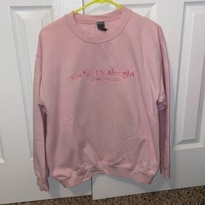 Harry Styles “we’ll be alright” Crewneck Sweatshirt size M